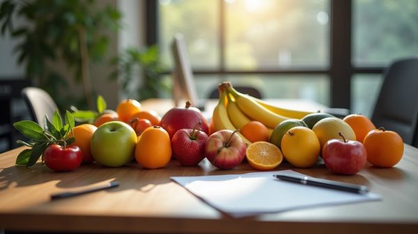 5 raisons pour lesquelles des fruits au bureau augmentent la productivité